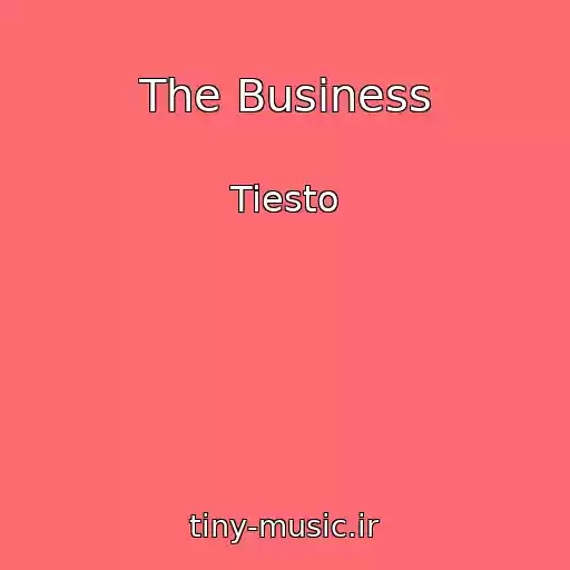 کاور آهنگ The Business از Tiesto