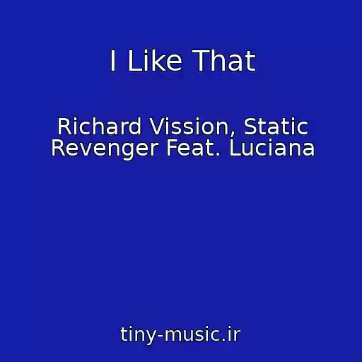 کاور آهنگ I Like That از Richard Vission, Static Revenger Feat. Luciana