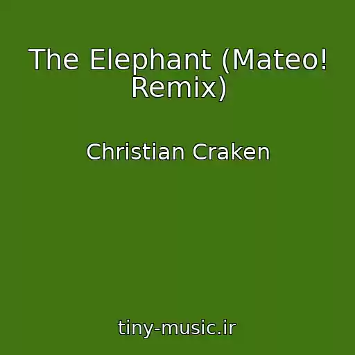 کاور آهنگ The Elephant (Mateo! Remix) از Christian Craken