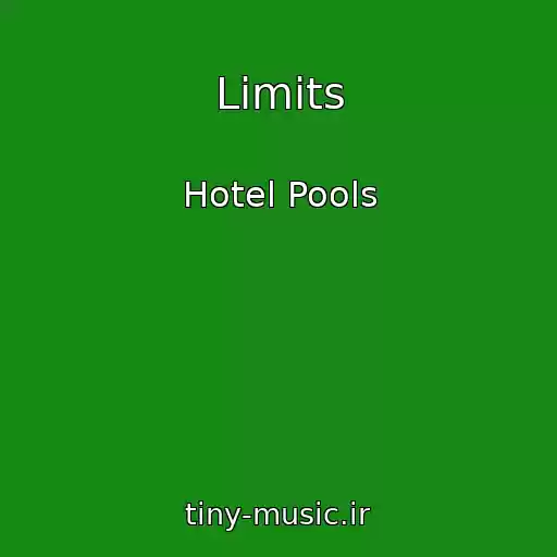 کاور آهنگ Limits از Hotel Pools