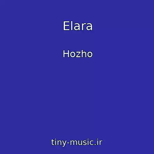 کاور آهنگ Elara از Hozho