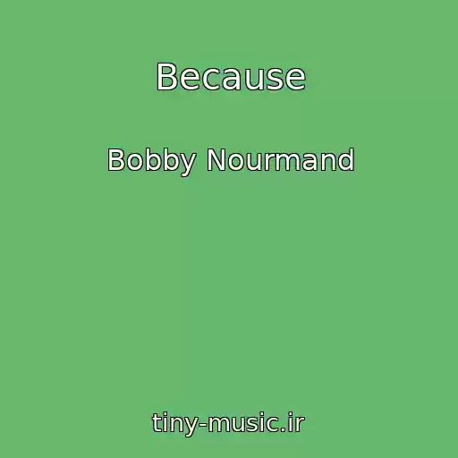 کاور آهنگ Because از Bobby Nourmand