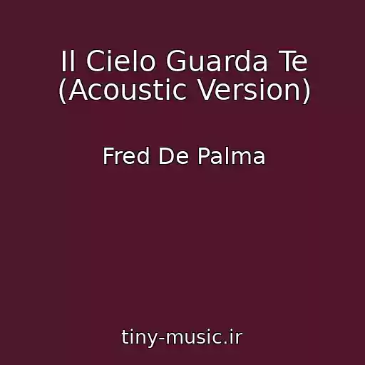 کاور آهنگ Il Cielo Guarda Te (Acoustic Version) از Fred De Palma