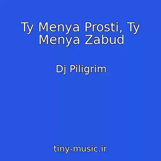 کاور آهنگ Ty Menya Prosti, Ty Menya Zabud از Dj Piligrim
