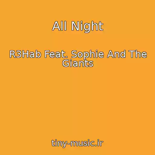 کاور آهنگ All Night از R3Hab Feat. Sophie And The Giants