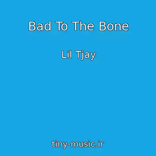 کاور آهنگ Bad To The Bone از Lil Tjay