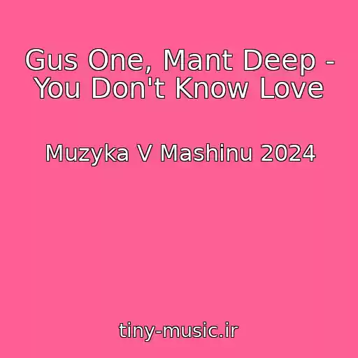 کاور آهنگ Gus One, Mant Deep - You Don't Know Love از Muzyka V Mashinu 2024