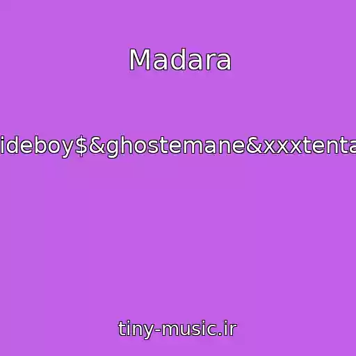 کاور آهنگ Madara از $Uicideboy$&ghostemane&xxxtentacion