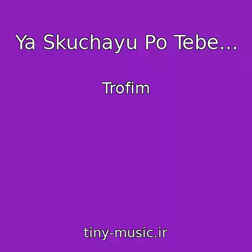 کاور آهنگ Ya Skuchayu Po Tebe... از Trofim