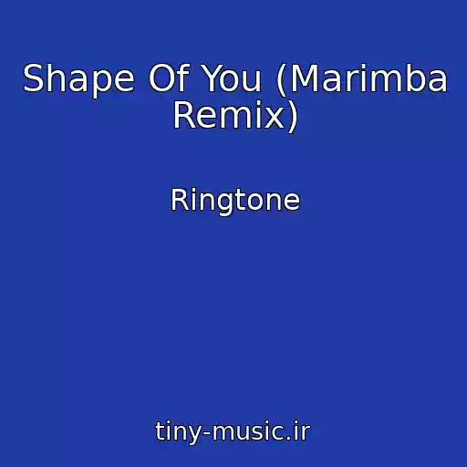 کاور آهنگ Shape Of You (Marimba Remix) از Ringtone