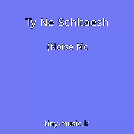 کاور آهنگ Ty Ne Schitaesh از (Noise Mc