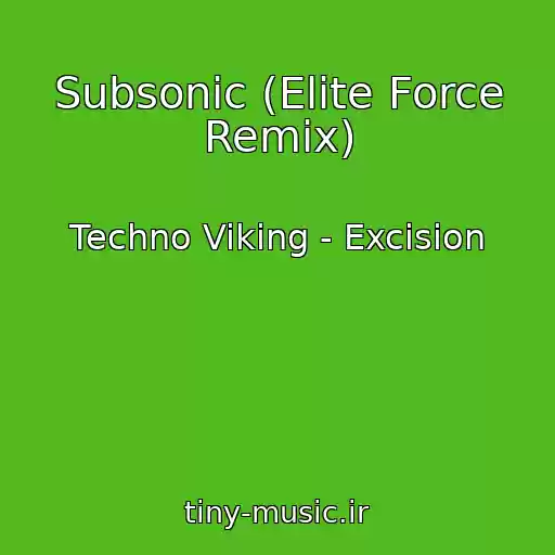 کاور آهنگ Subsonic (Elite Force Remix) از Techno Viking - Excision