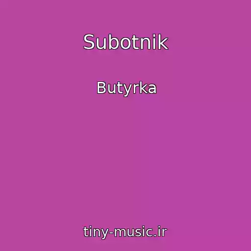 کاور آهنگ Subotnik از Butyrka