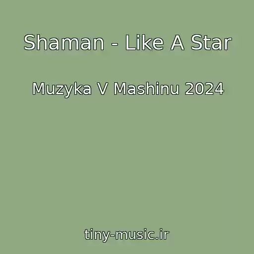 کاور آهنگ Shaman - Like A Star از Muzyka V Mashinu 2024