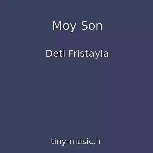 کاور آهنگ Moy Son از Deti Fristayla
