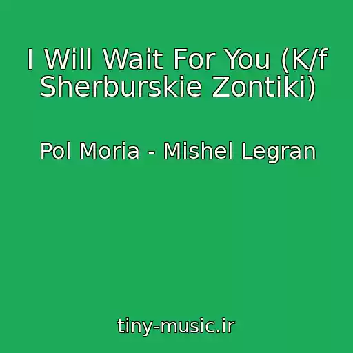 کاور آهنگ I Will Wait For You (K/f Sherburskie Zontiki) از Pol Moria - Mishel Legran