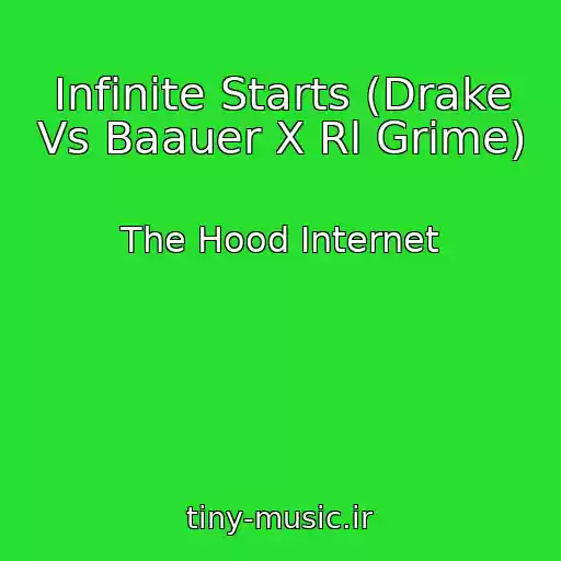 کاور آهنگ Infinite Starts (Drake Vs Baauer X Rl Grime) از The Hood Internet