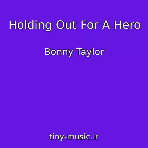کاور آهنگ Holding Out For A Hero از Bonny Taylor