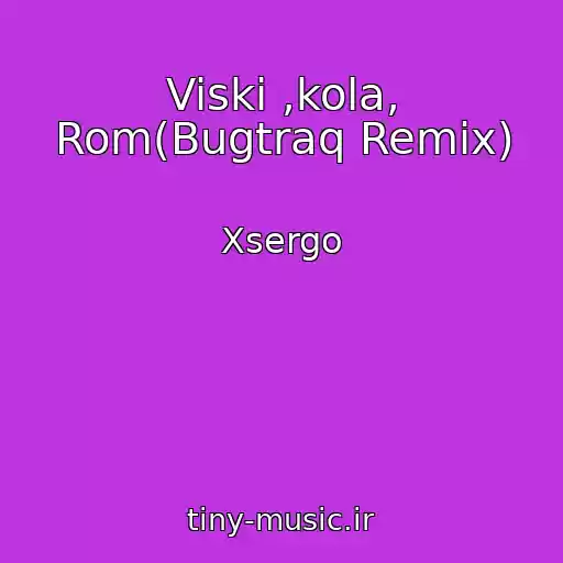کاور آهنگ Viski ,kola, Rom(Bugtraq Remix) از Xsergo
