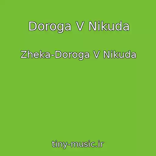 کاور آهنگ Doroga V Nikuda از Zheka-Doroga V Nikuda