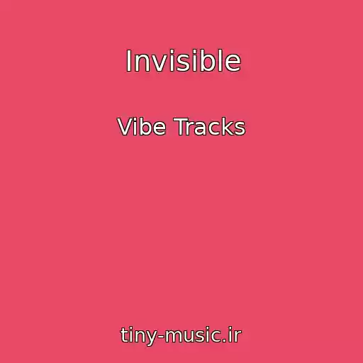 کاور آهنگ Invisible از Vibe Tracks