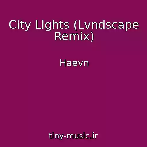 کاور آهنگ City Lights (Lvndscape Remix) از Haevn