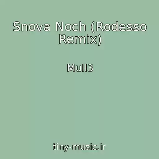 کاور آهنگ Snova Noch (Rodesso Remix) از Mull3