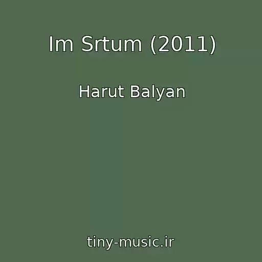 کاور آهنگ Im Srtum (2011) از Harut Balyan