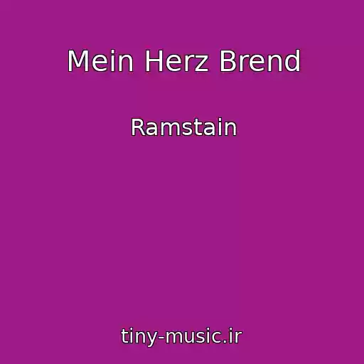 کاور آهنگ Mein Herz Brend از Ramstain