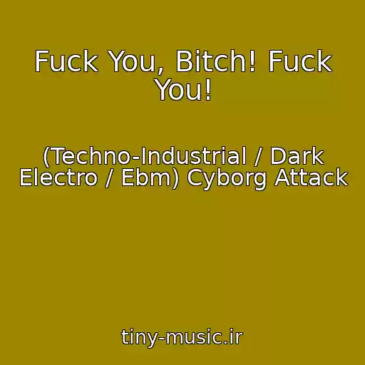 کاور آهنگ Fuck You, Bitch! Fuck You! از (Techno-Industrial / Dark Electro / Ebm) Cyborg Attack