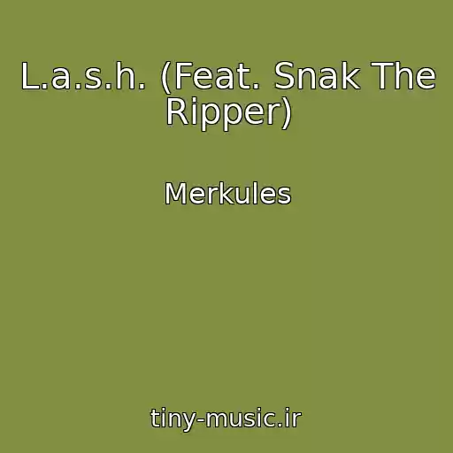 کاور آهنگ L.a.s.h. (Feat. Snak The Ripper) از Merkules