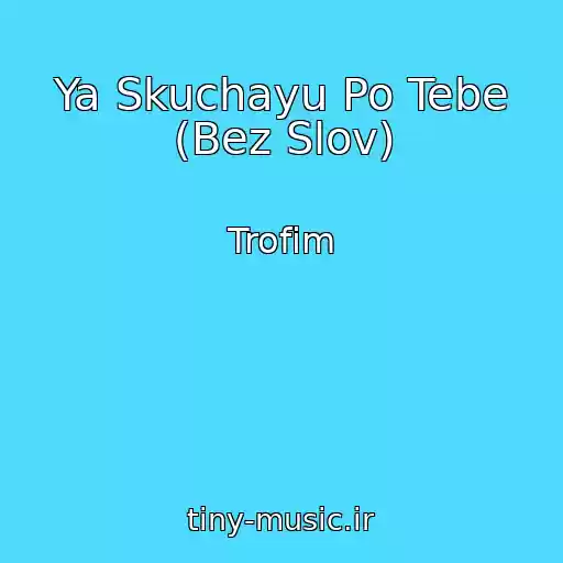 کاور آهنگ Ya Skuchayu Po Tebe (Bez Slov) از Trofim