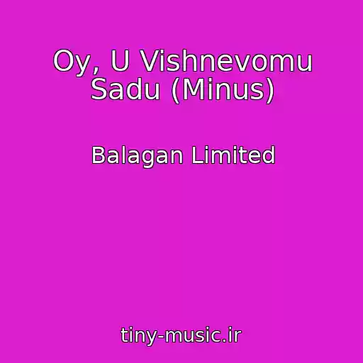 کاور آهنگ Oy, U Vishnevomu Sadu (Minus) از Balagan Limited