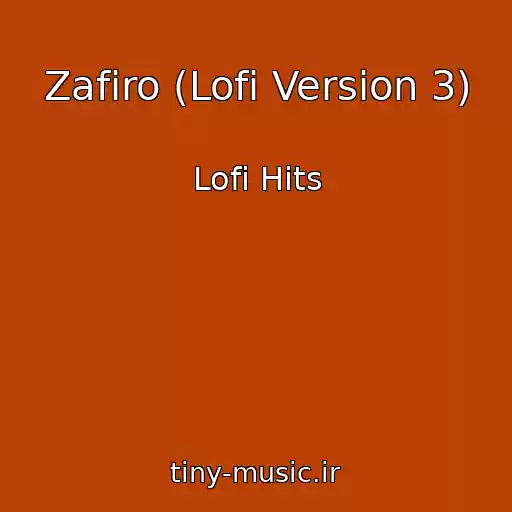 کاور آهنگ Zafiro (Lofi Version 3) از Lofi Hits