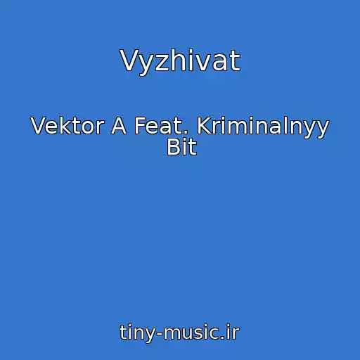 کاور آهنگ Vyzhivat از Vektor A Feat. Kriminalnyy Bit