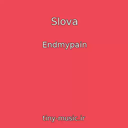 کاور آهنگ Slova از Endmypain