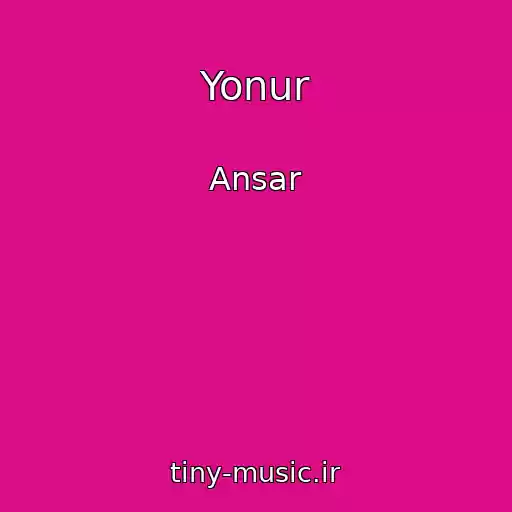 کاور آهنگ Yonur از Ansar