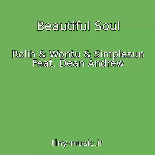 کاور آهنگ Beautiful Soul از Rolih & Wontu & Simplesun Feat. Dean Andrew