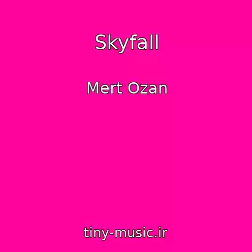 کاور آهنگ Skyfall از Mert Ozan