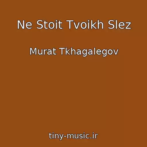 کاور آهنگ Ne Stoit Tvoikh Slez از Murat Tkhagalegov