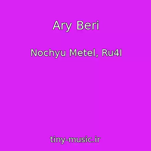 کاور آهنگ Ary Berі از Nochyu Metel, Ru4I