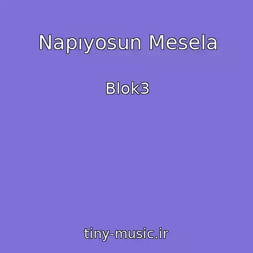 کاور آهنگ Napıyosun Mesela از Blok3