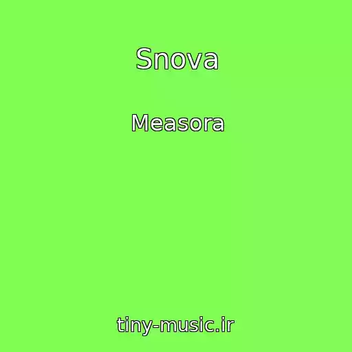 کاور آهنگ Snova از Measora