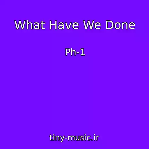 کاور آهنگ What Have We Done از Ph-1