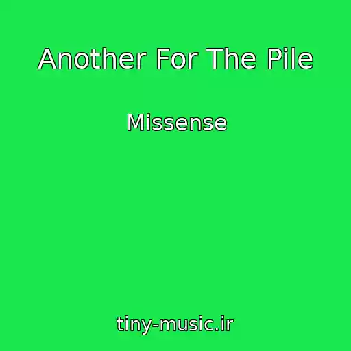کاور آهنگ Another For The Pile از Missense