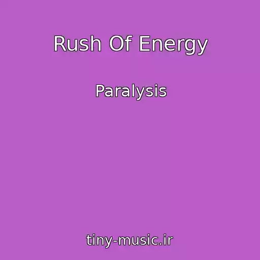 کاور آهنگ Rush Of Energy از Paralysis