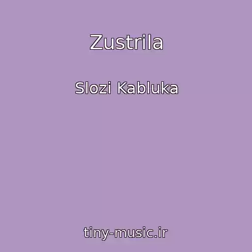 کاور آهنگ Zustrіla از Slozi Kabluka
