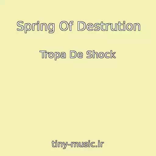 کاور آهنگ Spring Of Destrution از Tropa De Shock