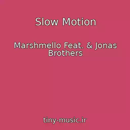 کاور آهنگ Slow Motion از Marshmello Feat. & Jonas Brothers