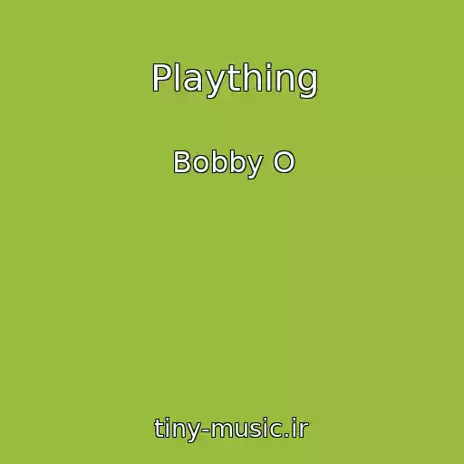کاور آهنگ Plaything از Bobby O